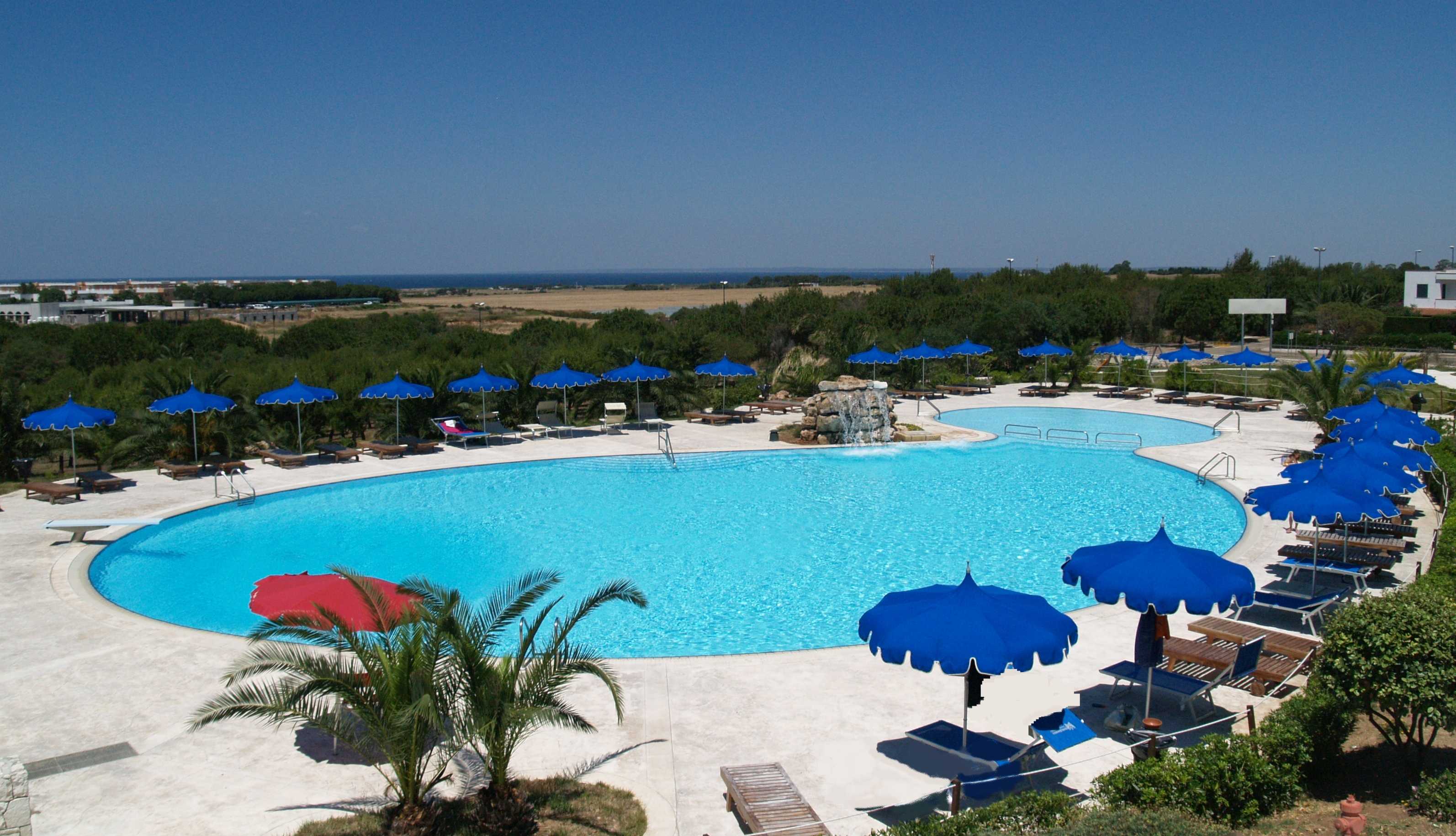 Hotel Residence Porto Selvaggio - Panoramica Piscina